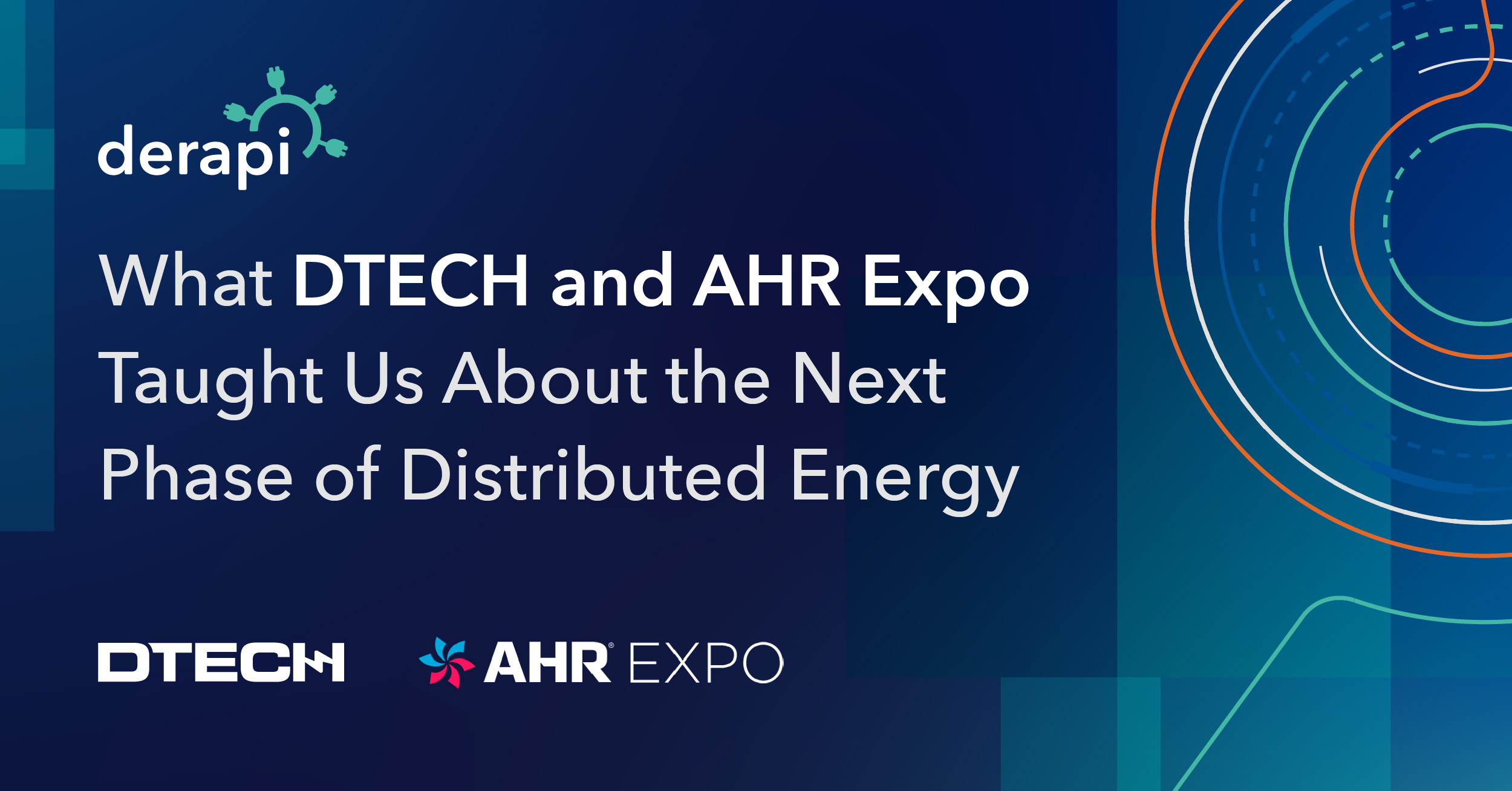 What DTECH and AHR Expo Taught Us About the Next Phase of Distributed Energy